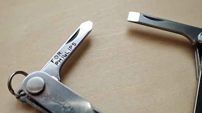 2D Phillips and flat tip screwdrivers on the Micra will handle a wide range of jobs, light work only mind...