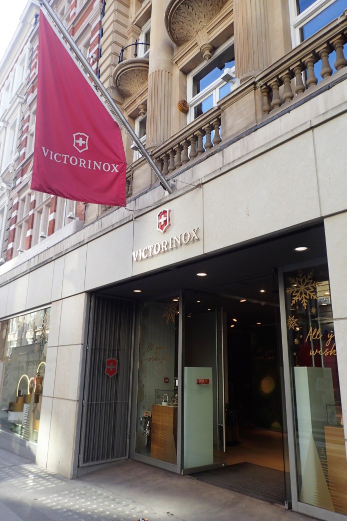 Victorinox's Flagship London store