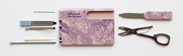 The Victorinox 2019 SwissCard Swiss Spirit comes with a handy set of tools that includes a pen