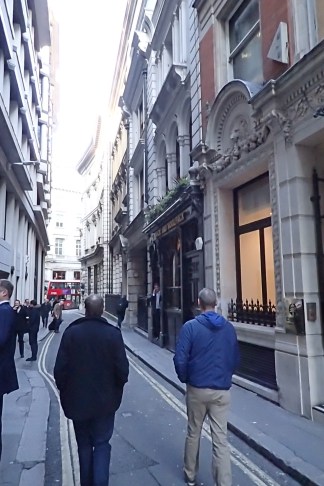 The Cock and Woolpack. Close to the Bank of England and Royal Exchange, the current pub dates from the 1880s but previous drinking establishments were serving beer here a hundred years before