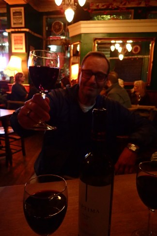 A glass of Shiraz to finish off with...