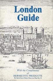 Complimentary map booklet produced by Hermetite for it's customers in 1961