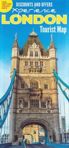 Experience London Tourist map, 2018