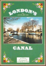 Free London canals leaflet, Produced and printed by the London Canals Committee, 1988