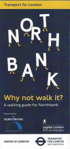 TfL guide to walking in the North Bank area of London, 2017