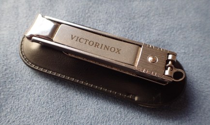 Victorinox nail clippers with slip case