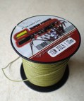 300lb breaking strain braided line. A lifetimes backpacking supply