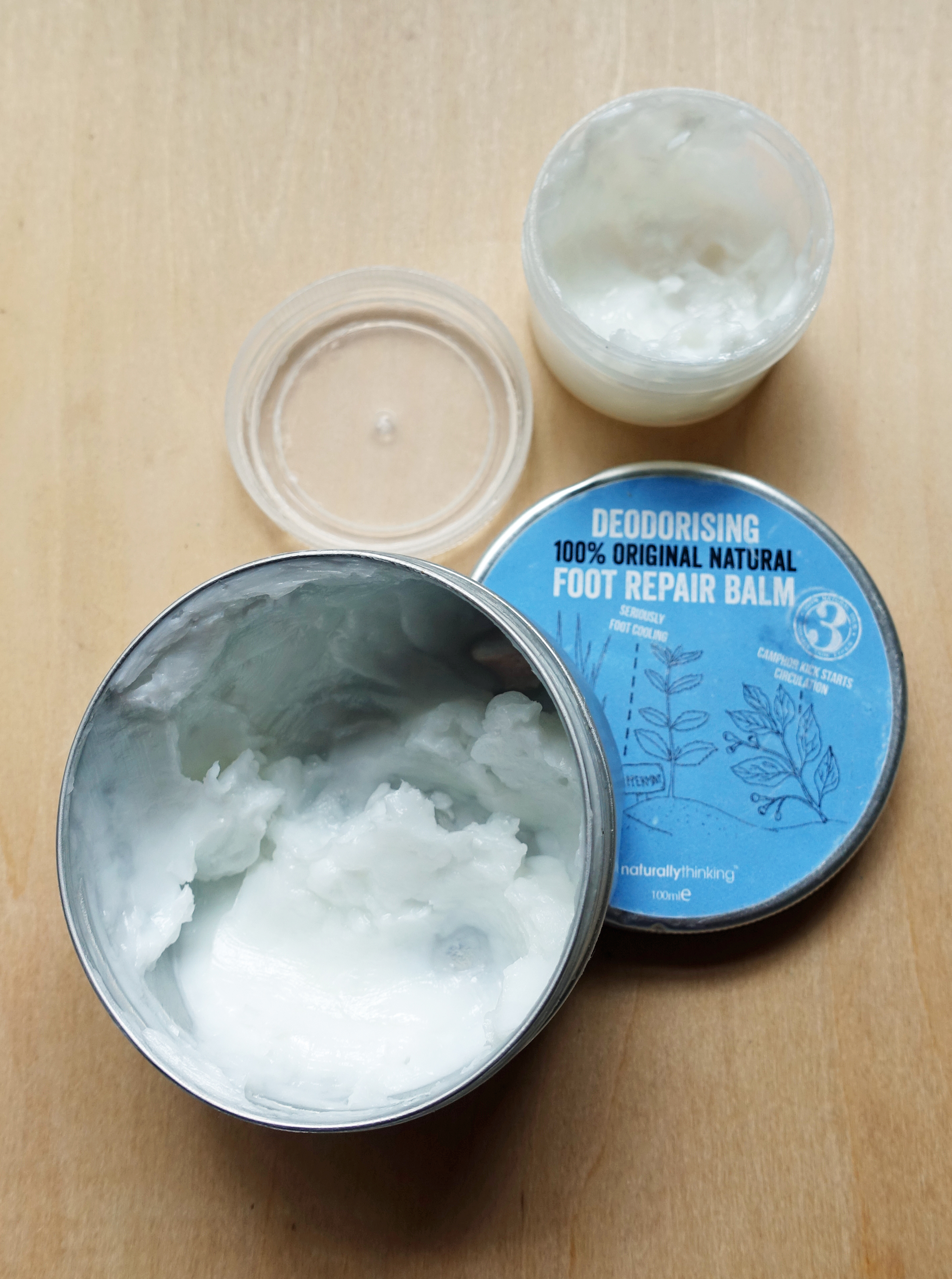 Foot balm from Naturally Thinking