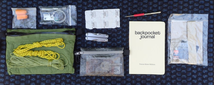 Ditty bag contents in 2020