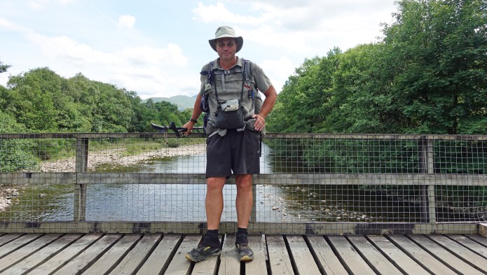 Approaching Tyndrum on the West Highland Way- Z Packs Multi Pack in use