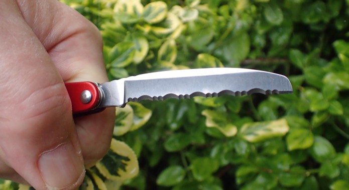Serrated blade on Juice B2