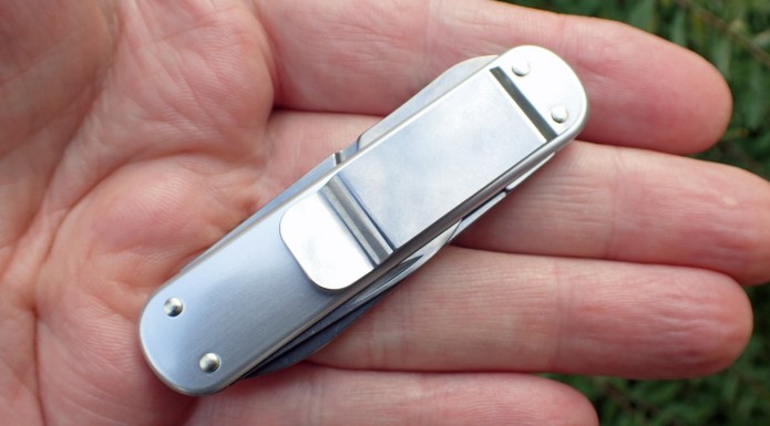 (Useless) money clip on rear of Money Clip