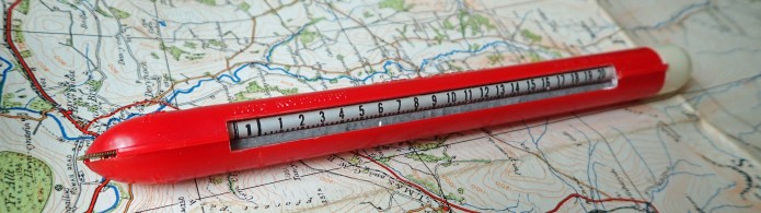 Mile-O-Graph map measurer