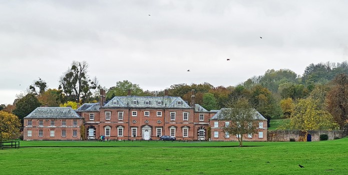 The modern day palladian Goodnestone House, built in 1704 by Brook Bridges, 1st Baronet, was much visited by Jane Austen. The stately home was viewed by Three Points of the Compass from the public Right of Way on an autumn walk enjoyed just a few days prior to posting this blog