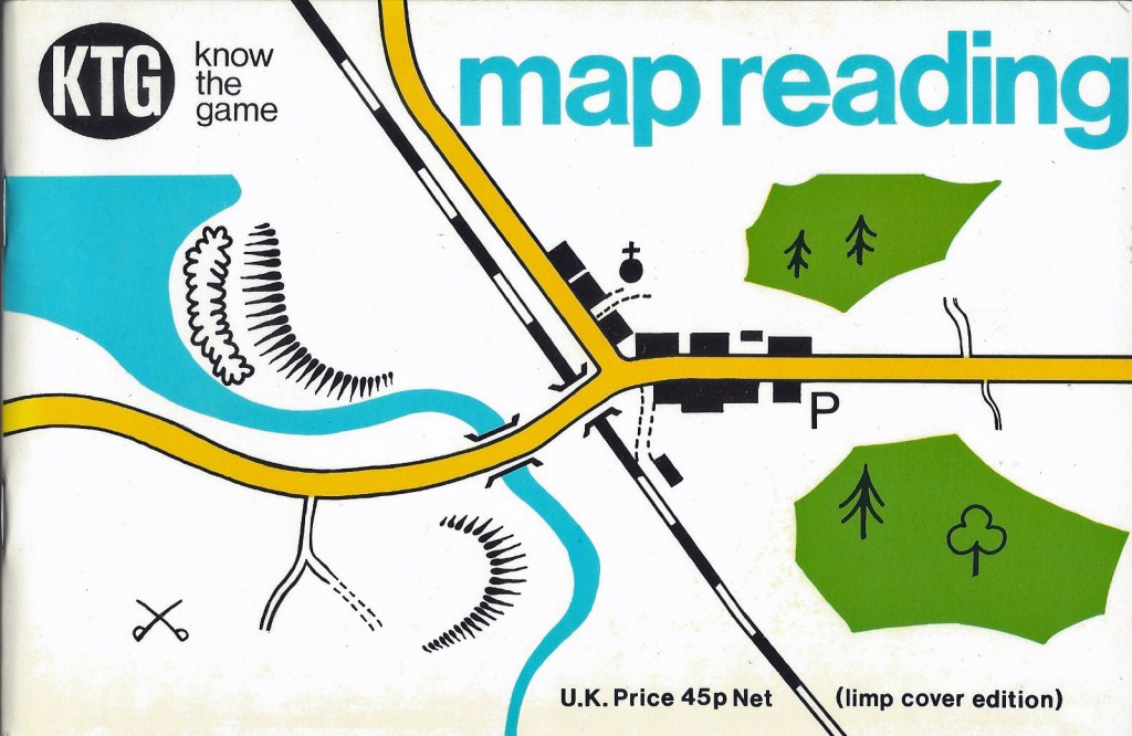 Know the Game- Map Reading. A change in logo for the more colourful 1976 edition