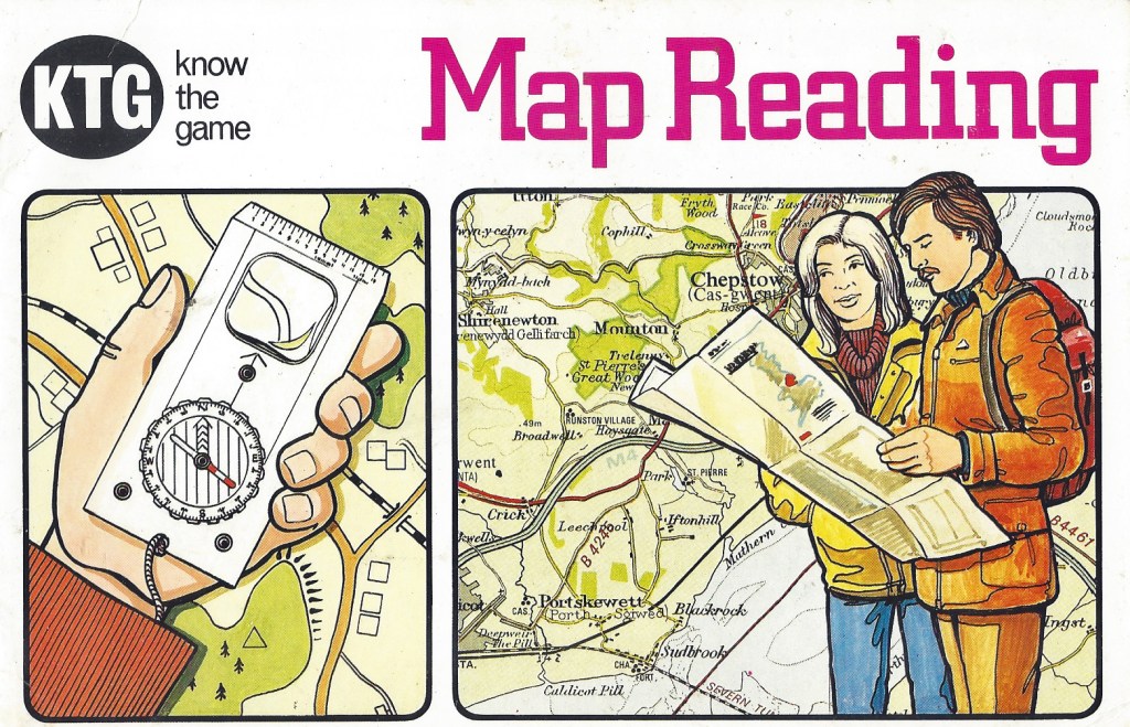 Know the Game- Map Reading. A complete change in styling for reprinted edition in 1984