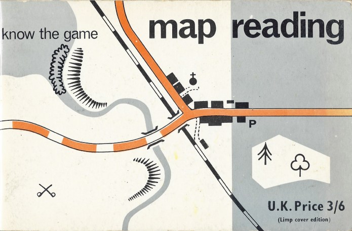 1965 First Edition of Know the Game Map Reading. 26000 copies of this were printed