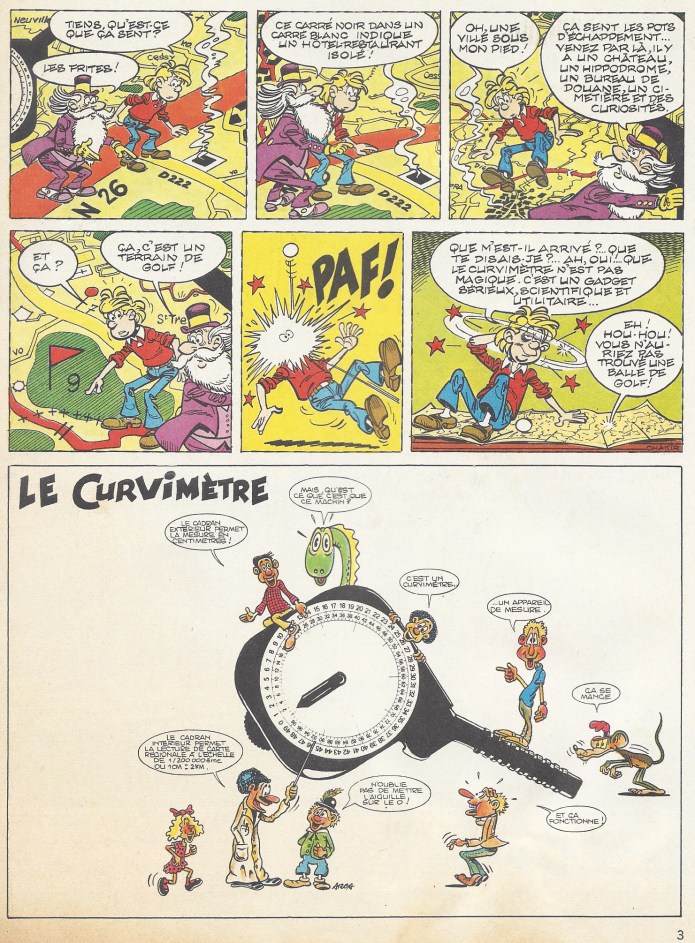 Second page of 'Le Curvimètre'