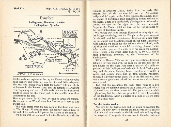 Walk 9 from Walks in the Hills of Kent, Spurbooks Ltd, 1976