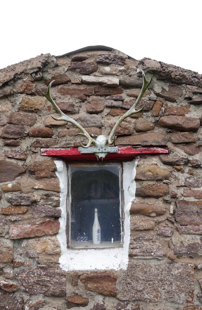 Antlers at strathchailleach bothy