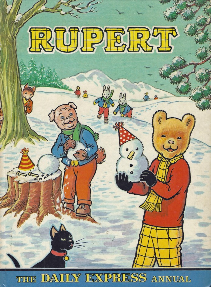 1974 Rupert annual, illustrated by Alex Cubie