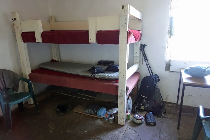 Welcome overnight shelter from weather and midges