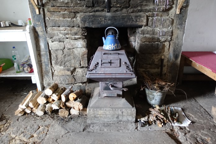 Bothy kettle- ready for a brew up