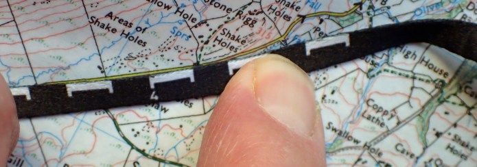 Silva lanyard measure works best on straight roads and paths