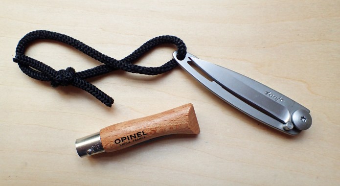 Opinel No. 3 and Deejo 15g