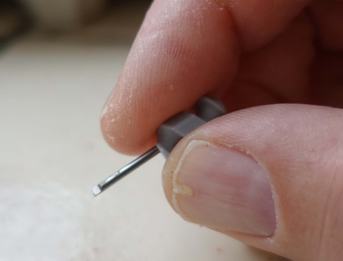 Mini Victorinox flat screwdriver