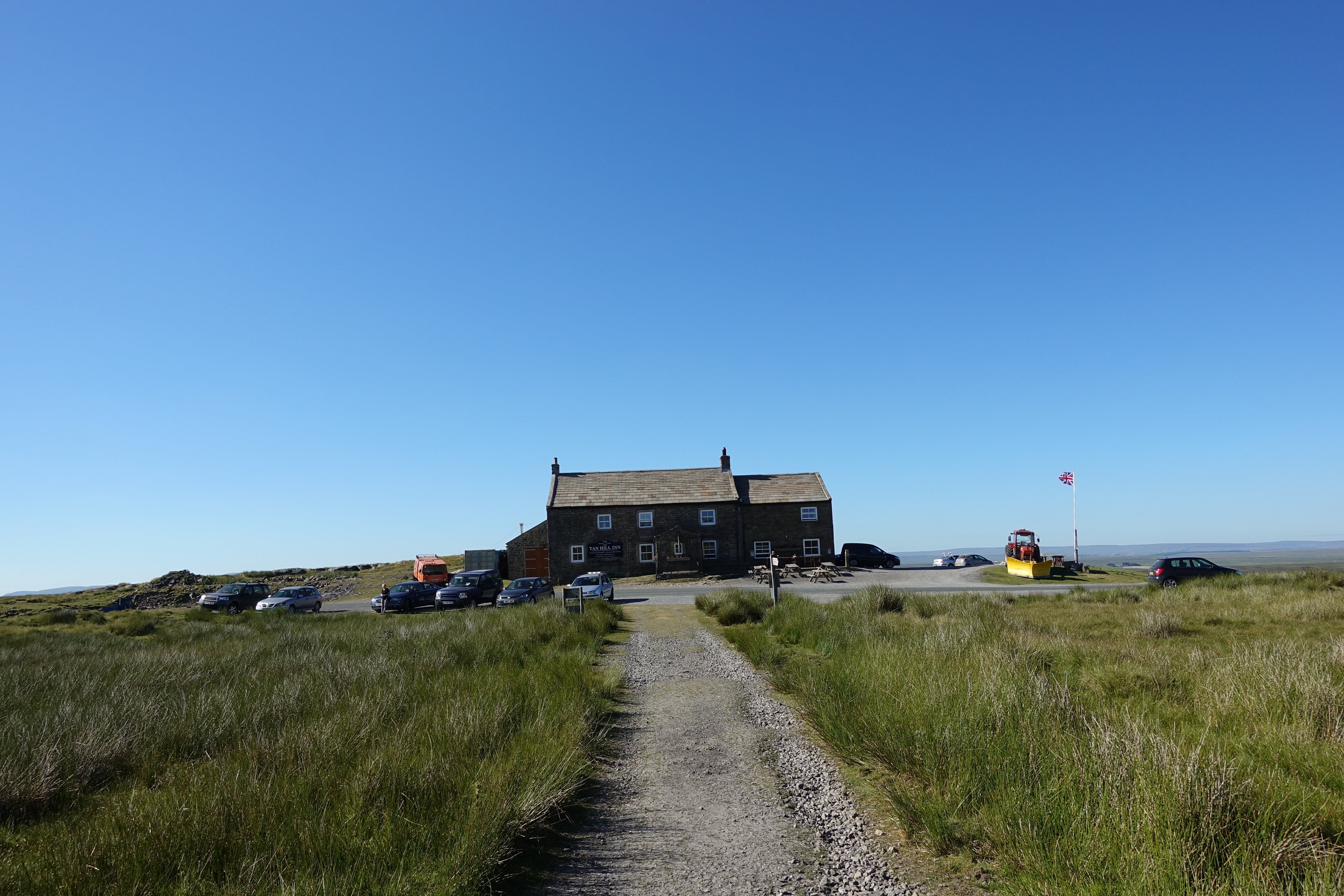 The Tan Hill Inn is a 'must stop' location on the Pennine Way. If possible, stay overnight