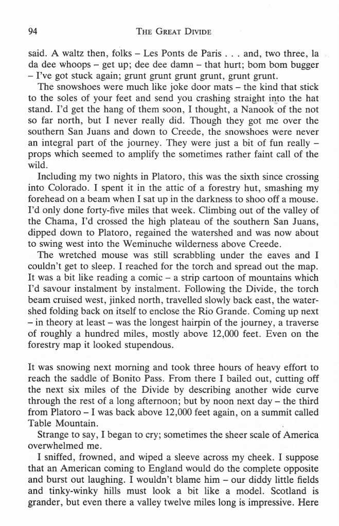 From -The Great Divide