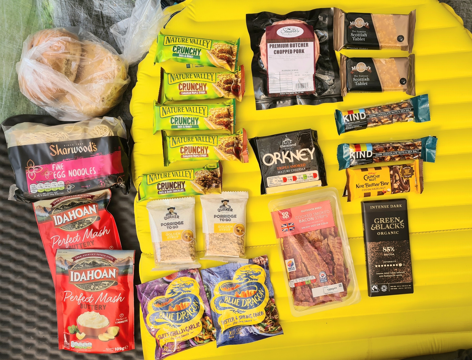 Resupply at Moffat, midway point on the Southern Upland Way