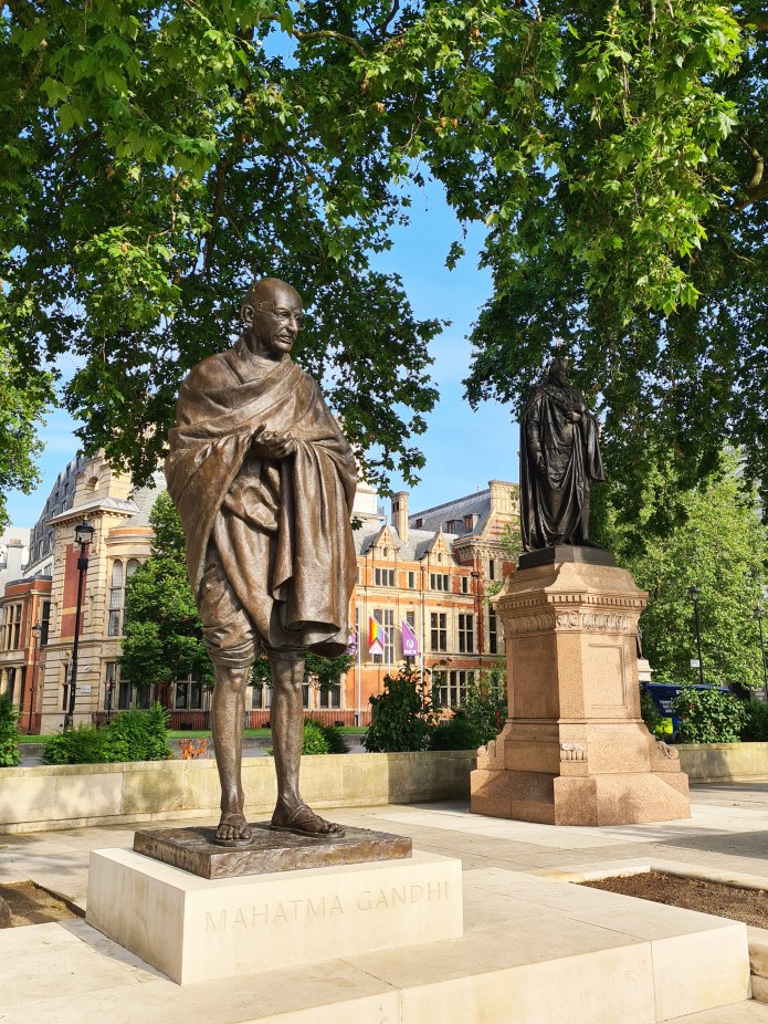 Mahatma Gandhi, Philip Jackson. Parliament Square 