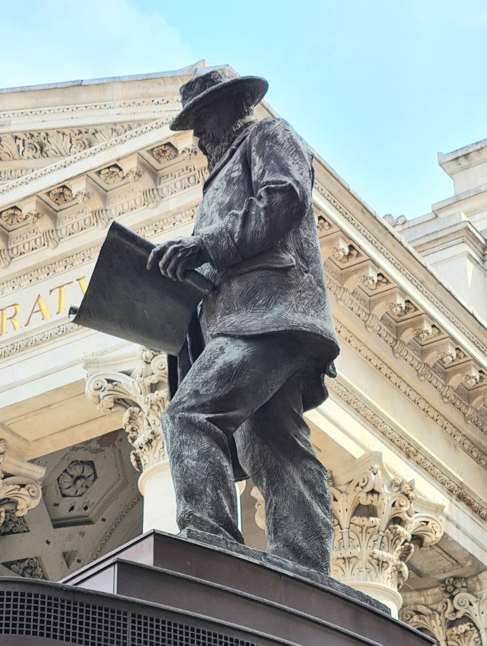James Henry Greathead, by James Butler. Royal Exchange