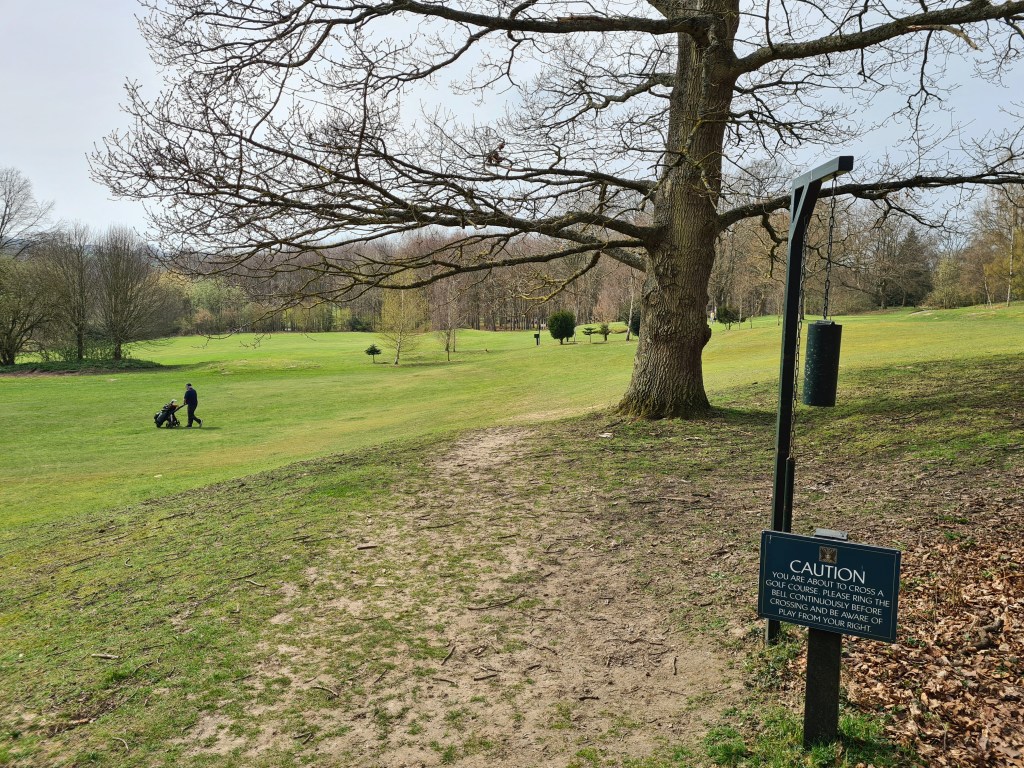 Exiting Leeds Castle grounds