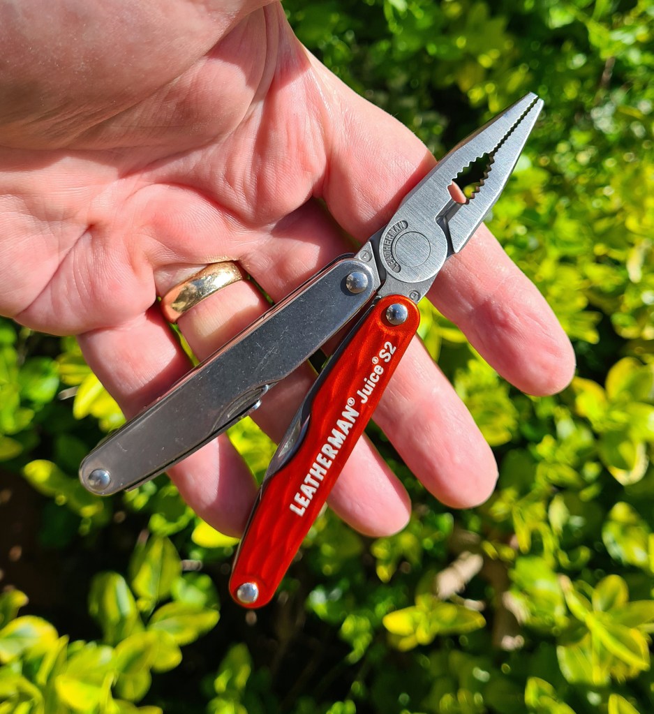 Pliers in the hand, this is a well proportioned small tool, but only for medium duty mind