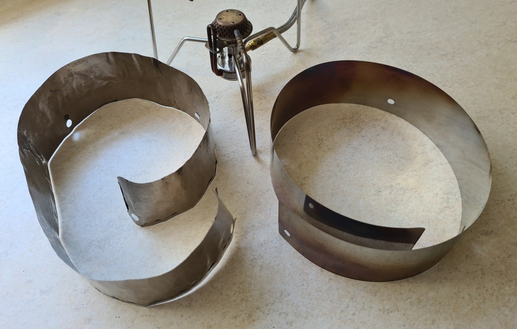 Flat Cat Gear Ocelot windscreen and Titanium foil clone