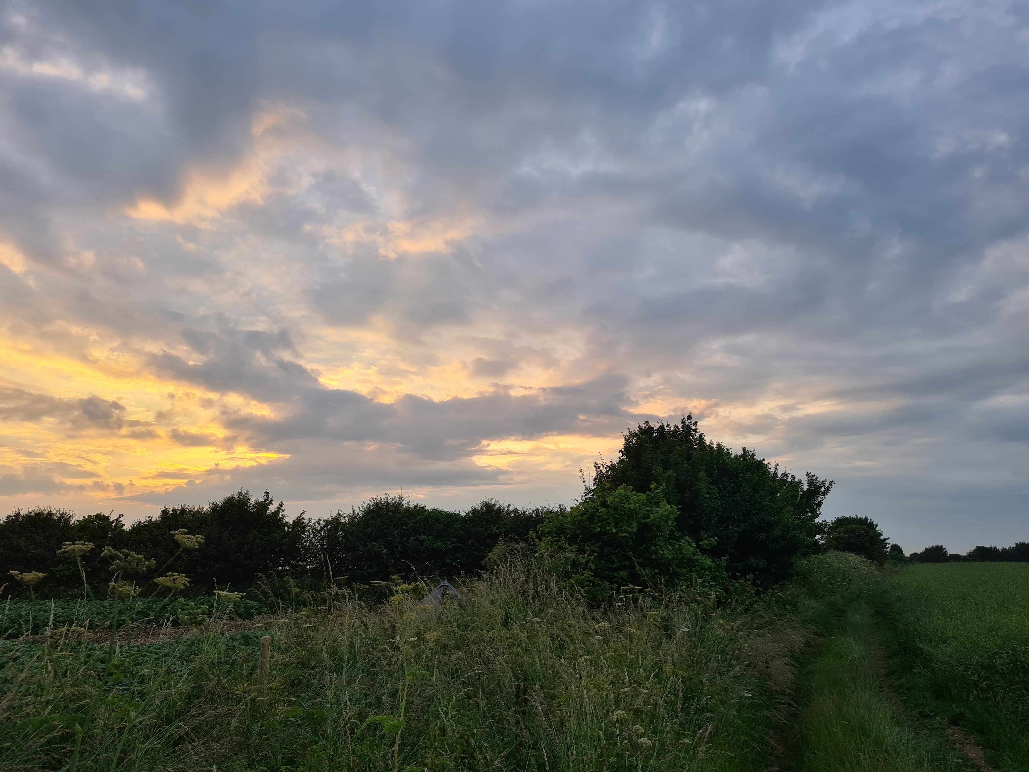 Almost out of sight, Duomid is just a few metres off the Wolds Way