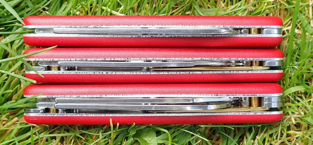 One, two and three layer knives