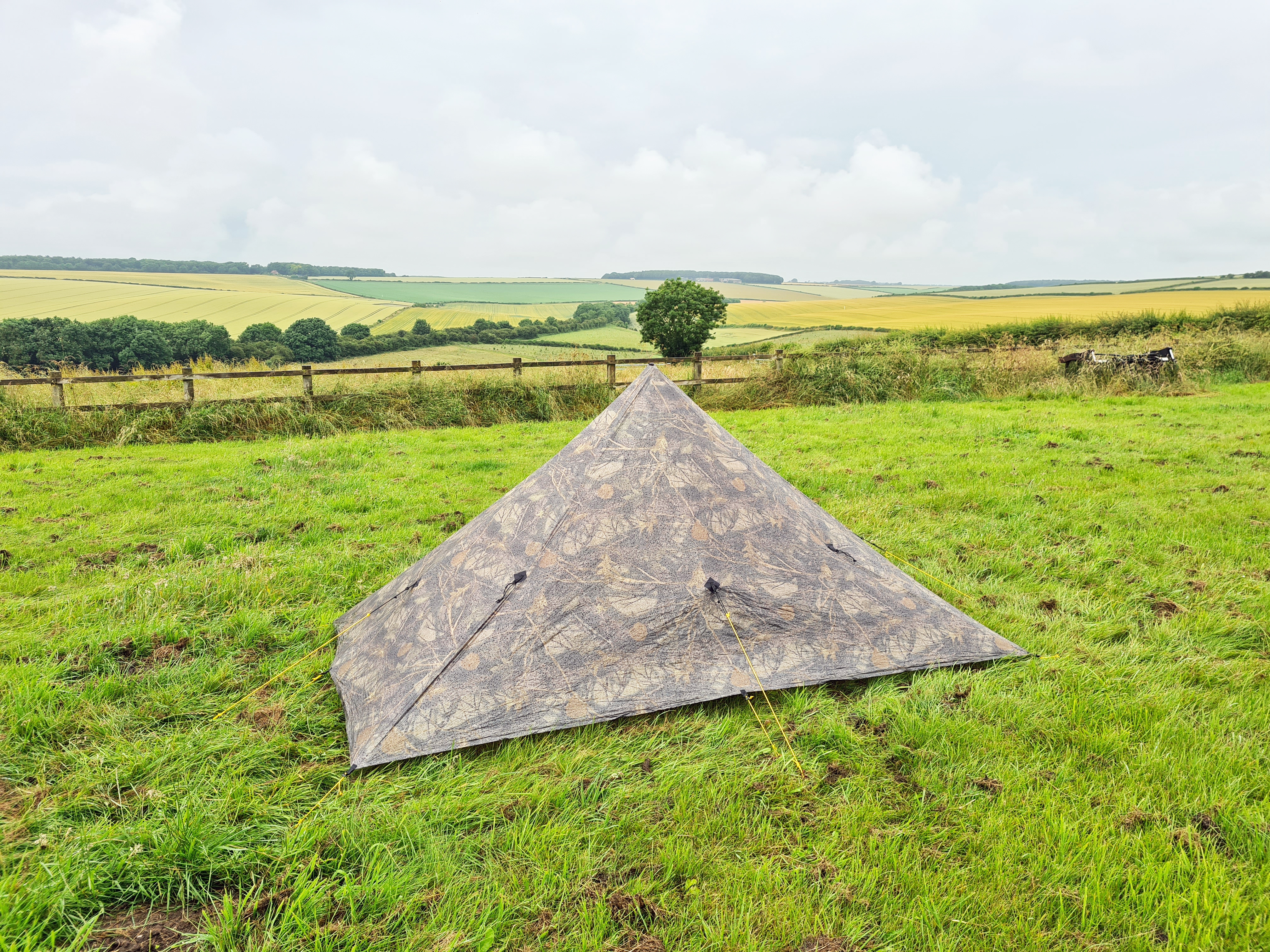 Second night's camp-, Manor Farm, Goodmanham