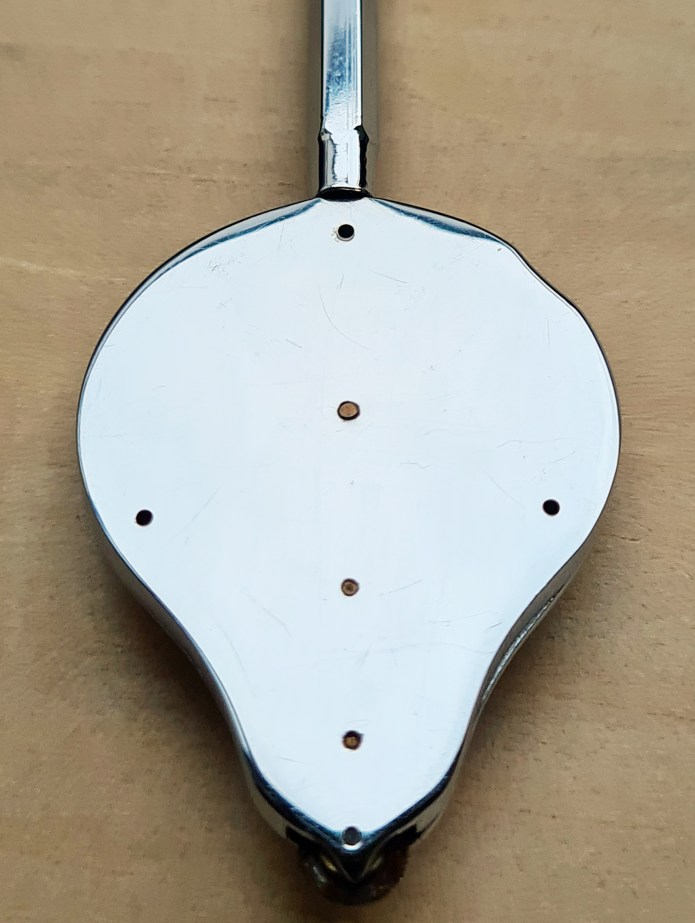 Reverse of instrument case