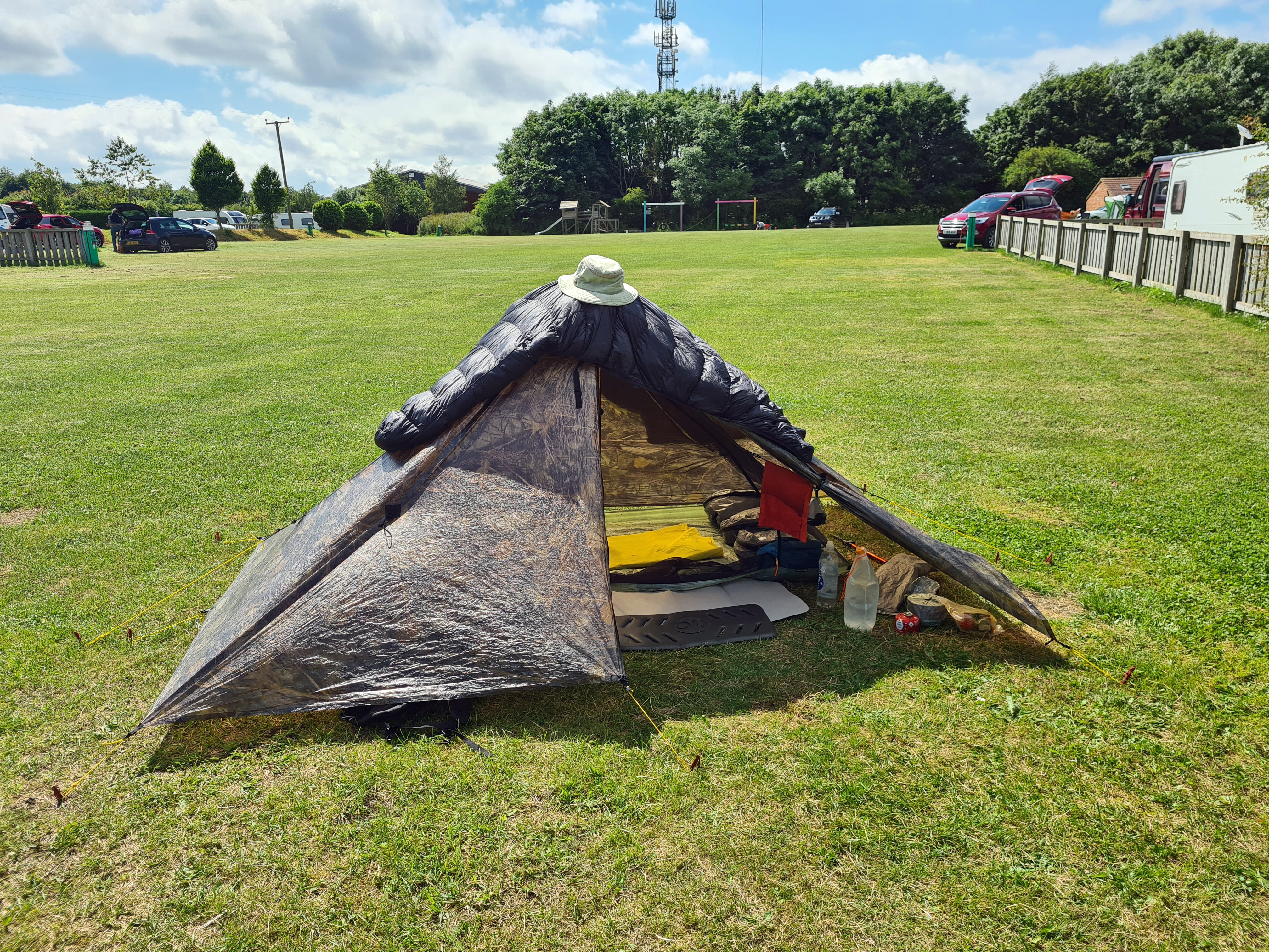 Wolds Way campsite