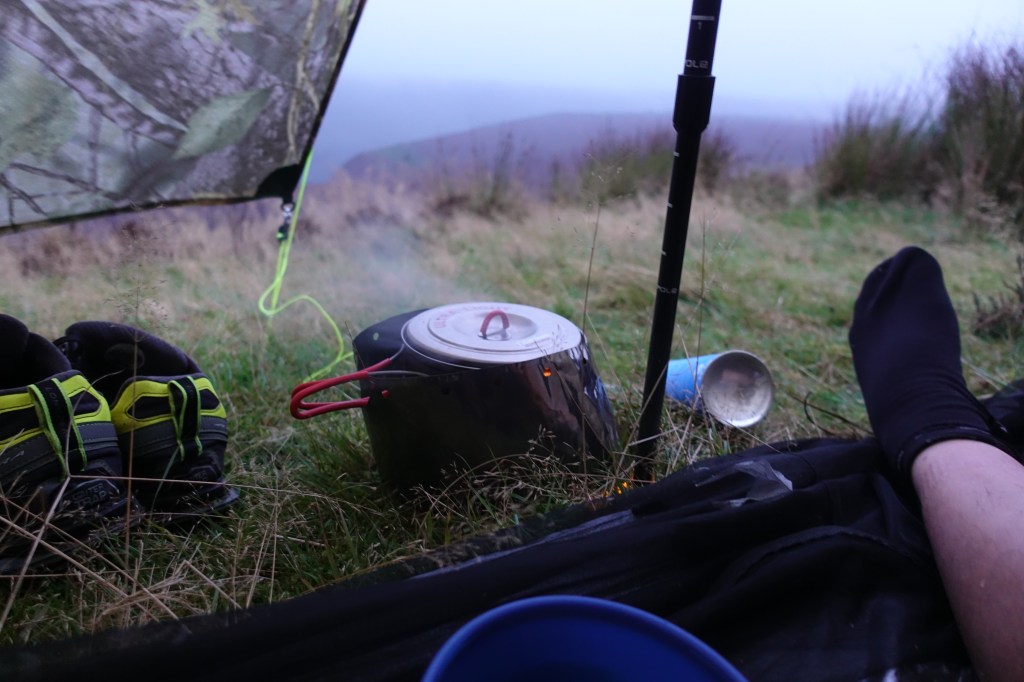 Kovea Spider with liquid feed from butane cartridge