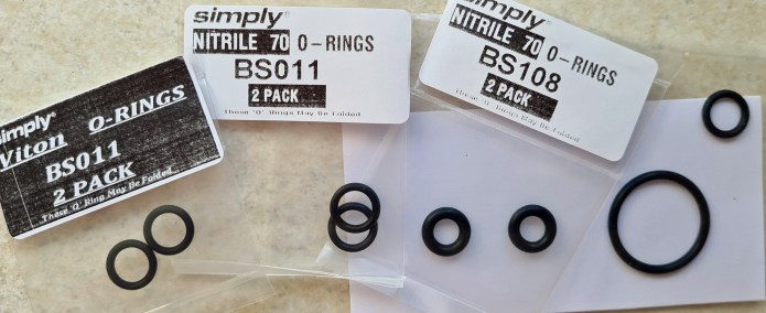 Replacement O-rings can be located from many outlets. Don't go for the cheapest suspect quality, look for well-made products to the correct specification