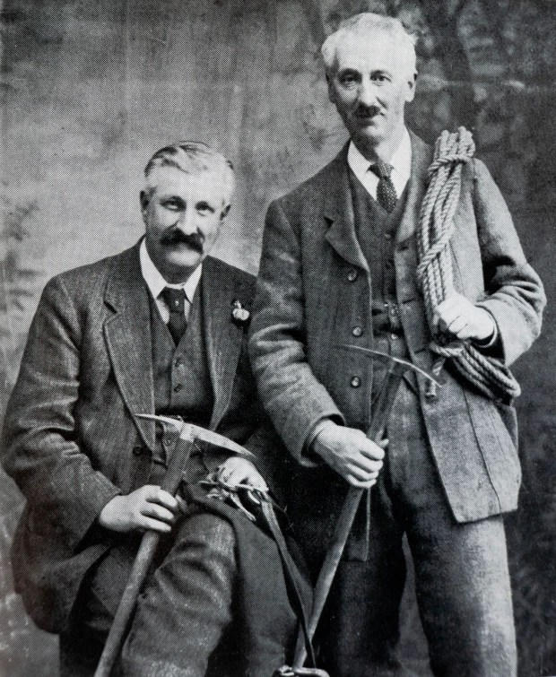 George Rainer Explorer A hiker’s library: advice for those visiting the mountains- from 1907 ...