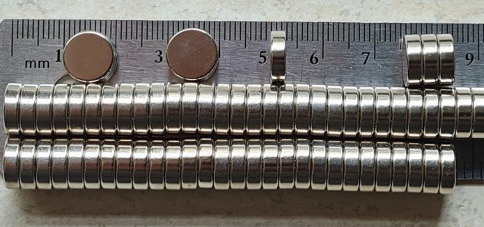 Suitable rare earth magnets