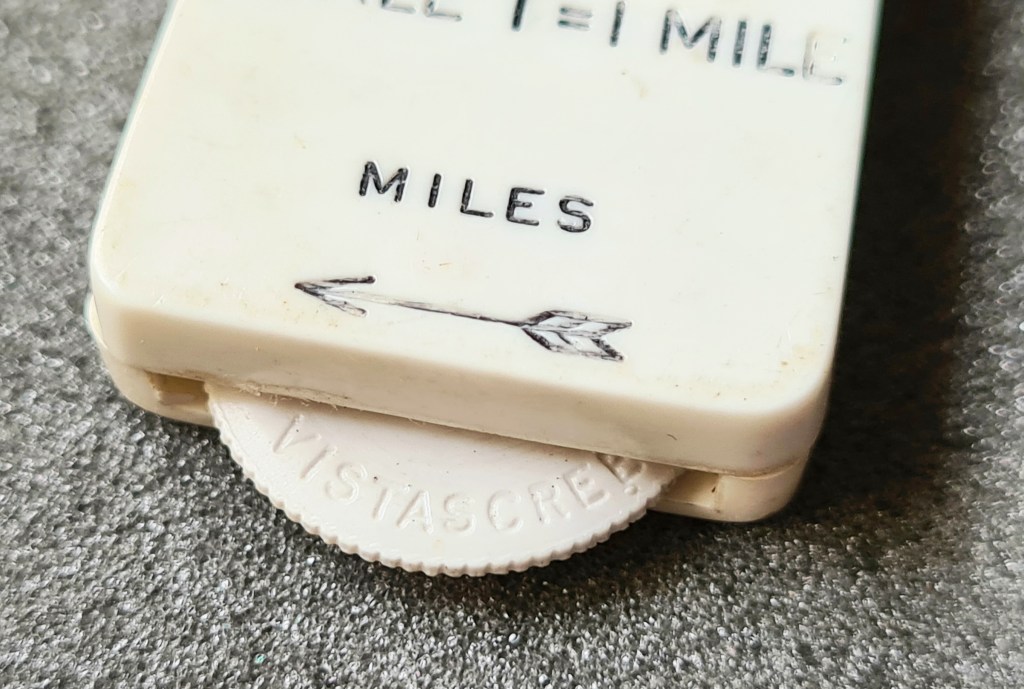 Vistascreen Co. Ltd. appears on one side of the tracking wheel