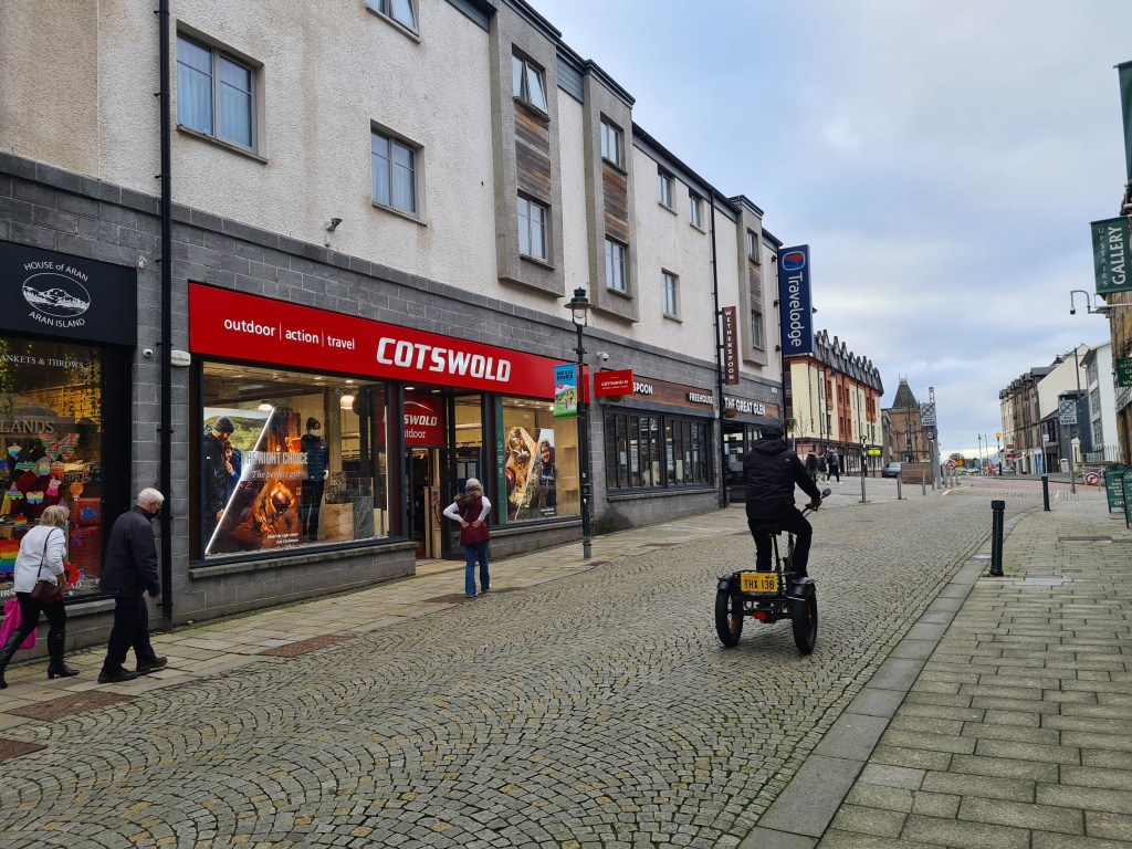 Cotswold Outdoors, west end of High Street, Fort William