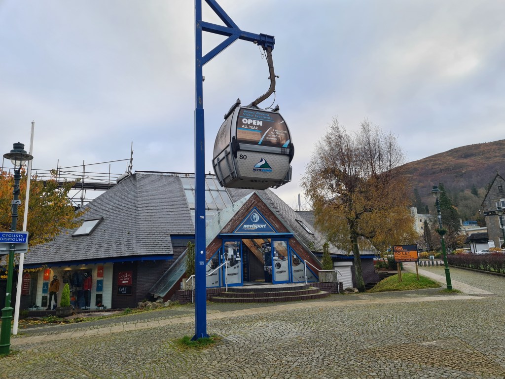 Nevisport is a Fort William institution. Well worth a visit, if only for a weather report and the cafe